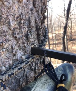 HME High-Quality Durable Secure Convenient Portable Folding Tree Stand Bow Hanger w/Two Accessory Hooks - Extends to 20", Folds to 10", 3 Pack 14 81B0GUccPuL