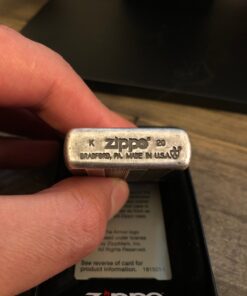 Zippo American Flag Lighters High Polish Chrome Space Design 44 81B0fy1gNeL