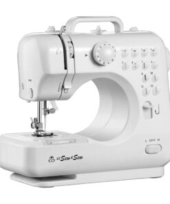 Alternative view of Michley LSS-505+ Desktop 12-Stitch Sewing Machine, White LS-505+