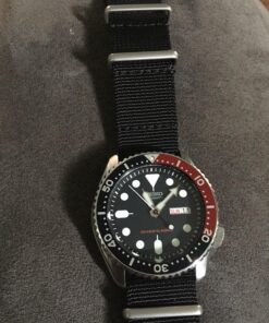SEIKO Men's SKX009K2 Diver's Analog Automatic Stainless Steel Watch 31 81B0tPyZrmL