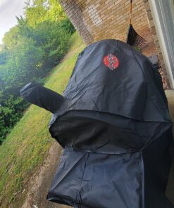 Char-Griller 5555 Grill Cover, Fits Models: 3018, 2121, 2222, 2828, 2727, 2929, 1224, E1224, 1329, 1334, Black 34 81B2CAKix6L