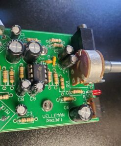 Velleman, Inc – Super Stereo Ear MiniKit MK136 – Entry Level Audio Amplifier Soldering Project 21 81B3NTUF8PL