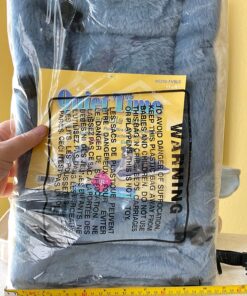 MidWest Homes for Pets Reversible Paw Print Pet Bed in Blue / White, Dog Bed Measures 17L x 11W x 1.5H for 'Tiny' Dog Breed, Machine Wash 17.0"L x 11.0"W x 1.5"Th 24 81B3sZK7CWL