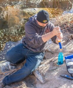 Etekcity Water Filter Straw Camping Water Purification Portable Water Filter Survival Kit for Camping, Hiking, Hurricanes 46 81B4iNTNUTL