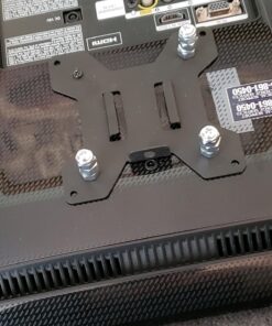 VIVO STAND-V002F Dual LED LCD Monitor Free-Standing Desk Stand for 2 Screens up to 27 Inch Heavy-Duty Fully Adjustable Arms with Max VESA 100x100mm 13" - 27" screens Black 49 81B5NzTghGL