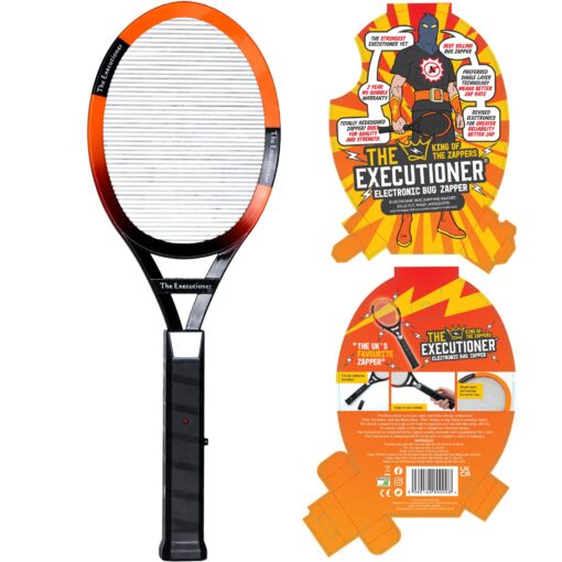 The Executioner Fly Killer Mosquito Swatter Racket Wasp Bug Zapper Indoor Outdoor Over 50cm Long