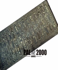 PAL 2000 KNIVES - 24" x 2" x 5 mm Thickness - Custom - Handmade Damascus Steel - Billet, Bar Blank Blade - Ladder Pattern - for Knife Making -(9018) 9018 14 81B6I34NlPL
