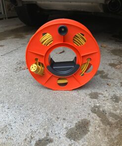 Alternative view of Bayco KW-130 Cord Storage Reel with Center Spin Handle, 150-Feet,Orange