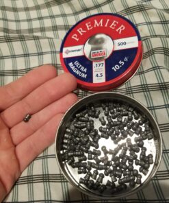 Crosman LUM77 Premier Domed Field 10.5g Target Pellets in a Tin, SILVER (500 Count) 40 81B8tT3VlEL