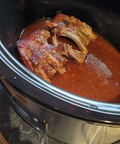 Crock-Pot 7 Quart Portable Programmable Slow Cooker with Timer and Locking Lid, Stainless Steel 76 81BB16mtWbL