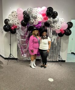 IDAODAN Electric Balloon Pump, Portable Electric Balloon Blower Machine Balloon Air Pump Dual Nozzle Rose Red 110V 600W Balloon Inflator for Party Decorations Pink/Blue 33 81BBIi6wY5L