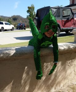 Disguise Deluxe PJ Masks Gekko Costume Medium (3T-4T) 39 81BBR5LZIzL