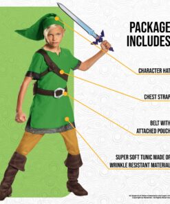 Disguise Link Classic Costume, Small (4-6) Small (4-6) 12 81BCD8HtINL 1