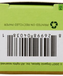 Spicely Organic Nutmeg Powder (0.40 OZ ecoBox) 0.4 Ounce (Pack of 1) 15 81BDBSWfs L