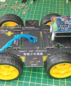 WiFi Smart Robot Car Kit with UNO R3, Line Tracking and Obstacle Avoidance Ultrasonic Sensor, HD Camera Wireless RC Intelligent Educational Toy Car Robotic Kit for Arduino Learner (Upgraded Version) 23 81BE4uZFPYL