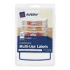 Avery Removable Multi-Use Labels, Blue Border, 3.5 x 1.25 Inches, Pack of 20 (41446) 15 81BEQ96fLNL