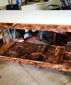 Online Best Service 4 Pack Caster Wheels Swivel Plate On Red Polyurethane Wheels (4 inch with Brake) 4 inch with Brake 32 81BFNXV1S6L