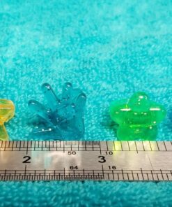 Super Z Outlet Colorful Assorted Plastic Glitter Toy Rings | Bag Of 144 Rings (Hearts, Bears, Stars, Hands & Flowers) | Use As Party Favors, Cake Toppers, In Goody Bags, Piñatas, Arts, Crafts & More 29 81BGmRXKdyL