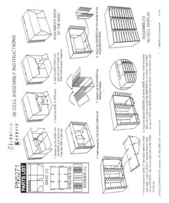Pacon Classroom Keepers 30-Slot Mailbox, Blue (001318) 37 81BGzy3uOSL