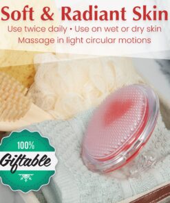 Dylonic Exfoliating Brush & Ingrown Hair Treatment for Bikini Area-Razor Bump Treatment for Bikini Area, Eliminate Shaving Irritation for Face, Armpit, Legs, Neck, Bikini Line-Skin Exfoliator Solution 1pk Orange 29 81BHt9UjbOL