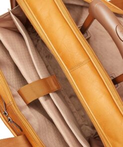 Solo Walker Leather Rolling Laptop Bag, Tan 32 81BId2ggpTL