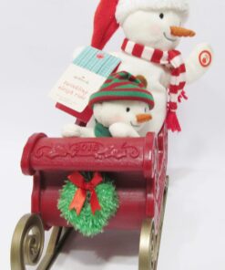 Hallmark Twinkling Sleigh Ride Snowman Techno Plush 8 81BIf8D1pZL