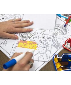 PAW Patrol 20 Page Imagine Ink Mess Free Coloring Game Book with 1 Mess Free Marker Bendon 14081 10 81BJ2qDmS8L