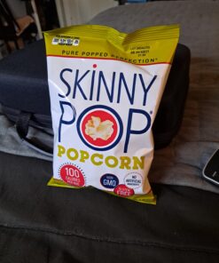 SkinnyPop Original Popcorn, Individual Snack Size Bags, Skinny Pop, Healthy Popcorn Snacks, Gluten Free, 0.65 Ounce (Pack of 30) 0.65 Ounce (Pack of 30) 38 81BJ5ZDJmXL