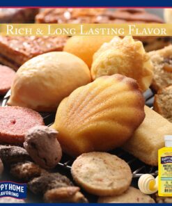 Happy Home Imitation Butter Flavoring, Non-Alcoholic, Certified Kosher, 7 oz. 14 81BJ66zUWmL