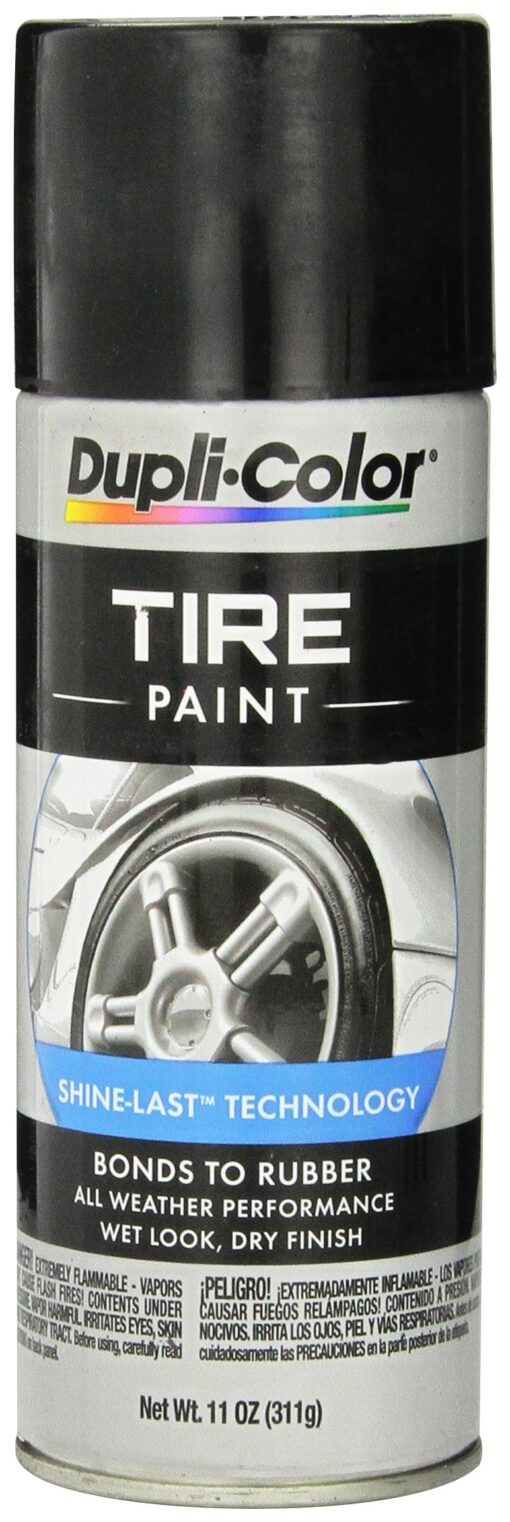 Dupli-Color Tire Paint Black, 10 Ounce (TP101)