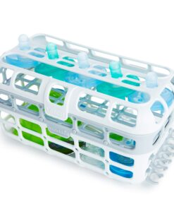 Munchkin® High Capacity Dishwasher Basket, 1 Pack, Grey 1 Count (Pack of 1) 22 81BJKBwUmWL