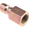 Forney 75135 Pressure Washer Accessories, Quick Coupler Plug, 1/4-Inch Female NPT, 5,500 PSI 1 Count (Pack of 1)