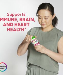Rainbow Light Womens One High-Potency Daily Multivitamin, Womens Multivitamin Provides High-Potency Immune Support, With Vitamin C, Biotin and Ashwagandha, Vegetarian, 150 Count Women's One 150 Count (Pack of 1) 34 81BLZ4Tk6DL