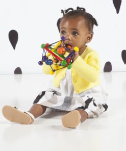 Manhattan Toy Skwish Classic Rattle and Teether Grasping Activity Toy 22 81BMFOzFLrL