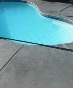 JED Pool Tools 50-560-16 Professional Deluxe Anodized Telescopic Pole, 16-Feet,Black and Silver Pole Only 22 81BMJaWBPAL