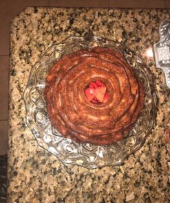 Nordic Ware Platinum Rose Cast Aluminum Bundt Pan, One size, copper 58 81BNBaoGzdL