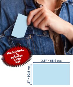 1,100 blank flashcards (2" x 3-1/2") in 5 colors, with storage box. Ideal for students, teachers, note-taking, and language learning. Made in USA. 25 81BNcRAtHzL