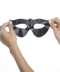 Eye Gel Mask For Puffy Eyes and Dark Circles - Natural, Hydrating, and Anti-Aging Ingredients To Also Reduce Appearance of Bags, Crow's Feet, Wrinkles & Fine Lines - 5 Bamboo Charcoal Fiber Masks 5-Pack 14 81BNpvI1KTL 1