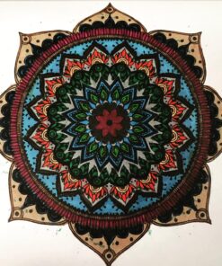 Mandala Coloring Book: 100+ Unique Mandala Designs and Stress Relieving Patterns for Adult Relaxation, Meditation, and Happiness (Magnificent Mandalas) Paperback, Large Print 100 81BPWeP4vVL