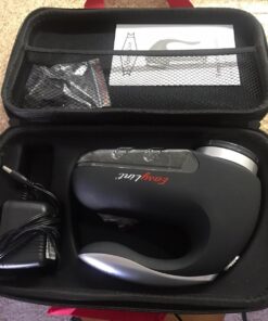 EasyLint Professional Lint Remover Fabric Shaver: The Sweater Shaver Pill Remover for Clothes & Furniture. Works with Batteries or A/C Power. Includes 2-Blades, Cleaning Brush, Case & Power Cord. 46 81BQNvj3aCL 1