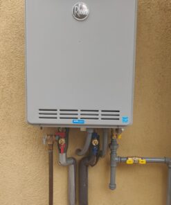 Libra Supply 3/4 inch Sweat Tankless Water Heater Isolation Valve Kit with Pressure Relief Valve, FNPT x Sweat, 3/4'' Service Valve Kit for Rheem, Rinnai, Ecosmart Navien Noritz Takagi Bosch Sweat x FNPT 19 81BQXETV5EL