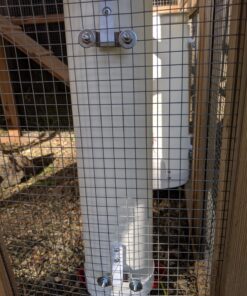 Royal Rooster Chicken Feeder and Waterer Set - Includes 1 Gallon Waterer with 2 Cups and 7lb Feeder for Chickens - Chicken Coop Accessories with Hanging Chicken Poultry Feeder and Chicken Waterer Kit 2-Cup Waterer 44 81BRlM E4SL