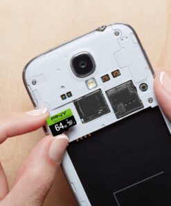 PNY U3 Turbo Performance 64GB High Speed MicroSDXC Class 10 UHS-I, up to 90MB/sec Flash Card (P-SDUX64U390G-GE) 64 GB 19 81BTZGDQW2L