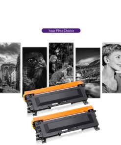Compatible Toner Printer Cartridge Replacement for Brother TN450 TN-450 TN420 TN-420 (2 Black) for HL-2270DW HL-2280DW HL-2230 HL2240 MFC-7360N MFC-7860DW DCP-7065DN IntelliFax 2840 26 81BUck7xV0L