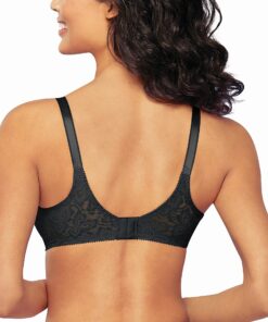 Bali Women's N Smooth Stretch Lace Underwire Bra Df3432 36DD Black 6 81BWAUY4ltL