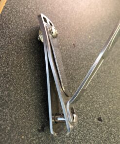 Clyppi Nail Clippers with Swing Out Nail Cleaner/Nail File - Fingernail Clippers / Toe Nail Clippers. Sharp Stainless Steel with Wide Easy Press Lever 44 81BXsYfZLKL
