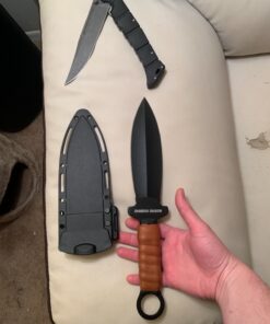 Cold Steel Shanghai Shadow Knife with Secure-Ex Sheath 22 81BY3M dWL