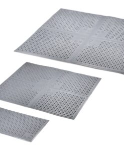 Petlinks Purr-fect Paws Multipurpose Cat Litter Mat - Gray, Medium,(Pack of 1) 29 81BYQP72eL