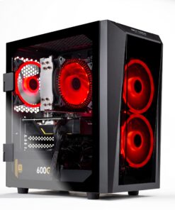 Skytech Gaming Blaze II Gaming PC Desktop – Intel Core i3 10105F 3.7 GHz, GTX 1650, 500GB SSD, 16G DDR4 3200, 600W Gold PSU, AC Wi-Fi, Windows 10 Home 64-bit 10105F | 1650 9 81BYtPmLILL