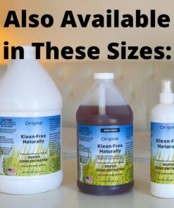Kleen-Free Naturally Cleaner, Eliminator, and Laundry Additive, Super Concentrated, 128 fl. oz. (3.784 L) Original Concentrate 1.00 Fl Oz (Pack of 1) 10 81BZWg1qyDL